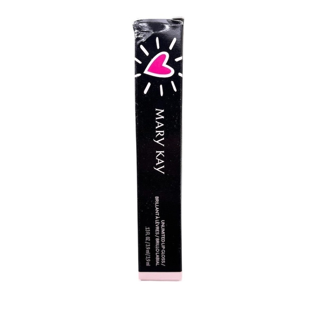 Mary Kay Unlimited Lip Gloss Confident Pink Travel Size 0.13 fl oz Boxed